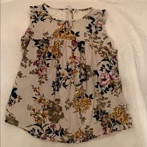 Sleeveless babydoll blouse by Hem & Thread